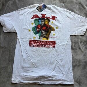 MUHAMMAD ALI " IT'S NOT BRAGGING IF YOU CAN BACK IT UP! " THE GREATEST L - NWT